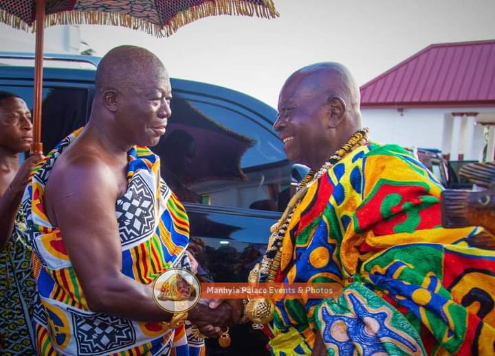 ASANTEHENE OTUMFUO OSEI TUTU II MAKES A HISTORIC ENTRY INTO ANLOGA