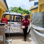 Social media get results: Blessed Angel receives a Free Primary Health Care tricycle and other equipment- DETAILS