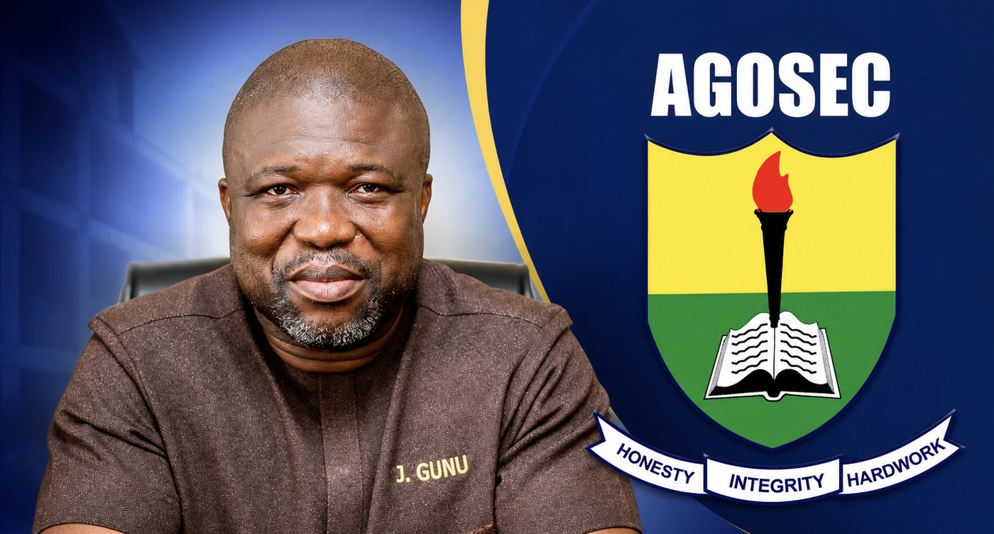 A LOVE LETTER FROM AGOSEC TO THE VOLTA REGIONAL MINISTER, HON. JAMES GUNU