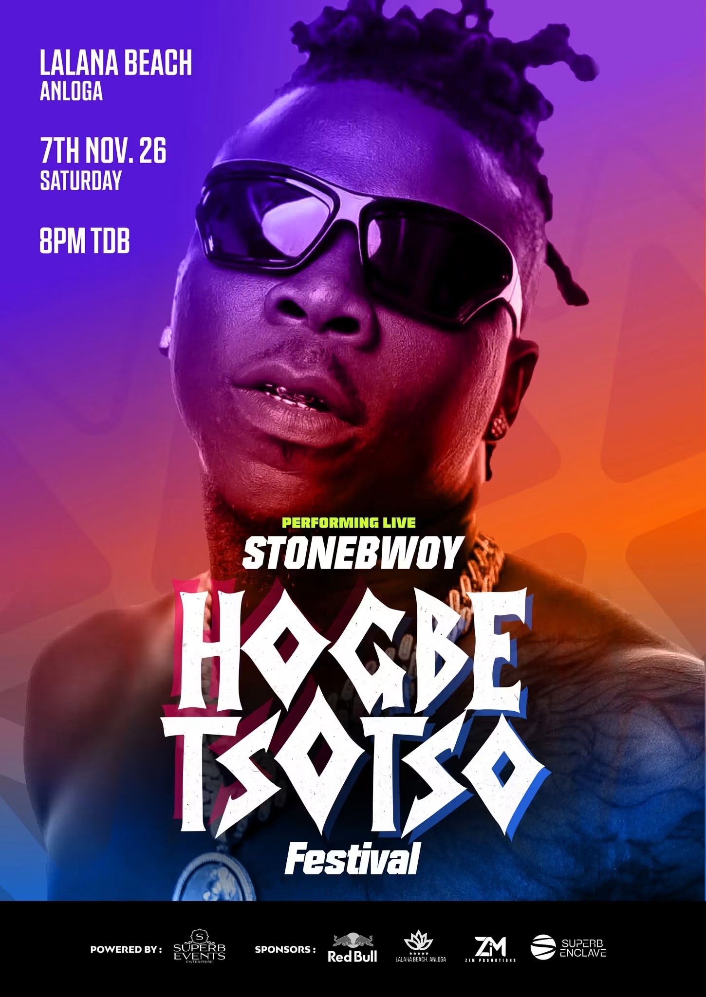 Stonebwoy set to headline 2026 Hogbetsotso Concert in Anloga